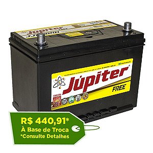 Bateria Jupiter Free 90Ah - JJF90HD / JJF90HE - Selada