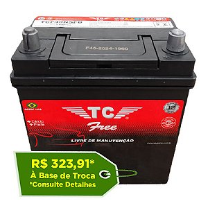Bateria TC Free 40Ah - TCF40FIT - Selada