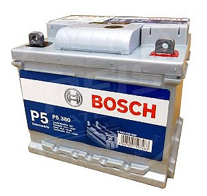 Bateria Estacionária Bosch P5 380 - 28Ah ( Antiga P5 030 ) - 30 Meses de Garantia