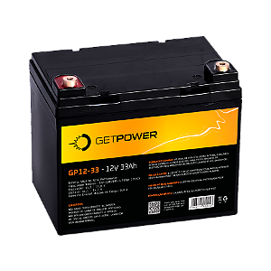 Bateria Estacionária VRLA ( AGM ) GetPower 12V – 33Ah – GP12-33