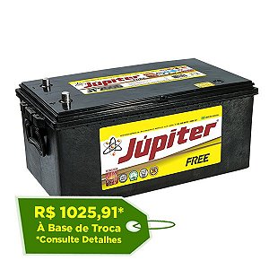 Bateria Jupiter Free 225Ah - JJF225D - Selada