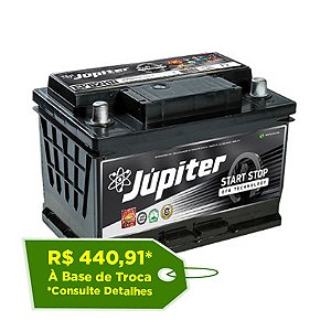 Bateria Jupiter EFB 62Ah - EF62HD - Para Carro C/ Start-Stop