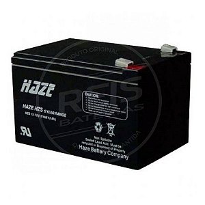 Bateria Estacionária VRLA ( AGM ) Haze Power 12V - 12Ah - HSC12-12