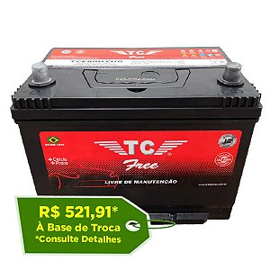 Bateria TC Free 80Ah - TCF80HYUD - Selada