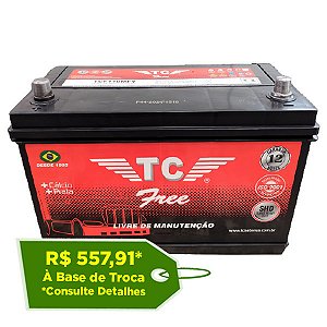 Bateria TC Free 110Ah - TCF110MFY - Selada