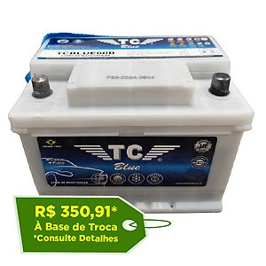 Bateria TC Blue 60Ah - TCB60D - 18 Meses de Garantia