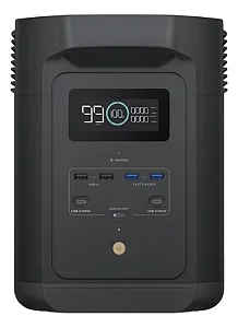 Gerador de Energia Portátil Ecoflow DELTA 2 Black (E980) 127v