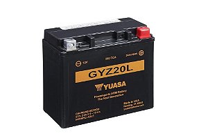 Bateria de Moto Yuasa 20Ah - Gyz20L