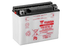 Bateria de Moto Yuasa 20Ah - Y50-N18L-A