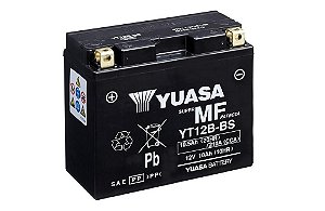 Bateria de Moto Yuasa 10Ah - Yt12B-Bs