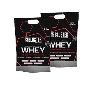 COMBO 2 X WHEY ISOLADO BLUSTER REFIL 1.8 KG - BLUSTER NUTRITION
