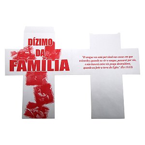 Envelope Cruz - Dízimo da Família