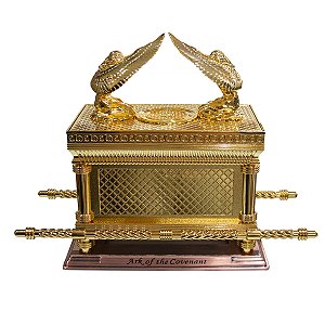 Arca Da Aliança Banhada a Ouro GG 50cm