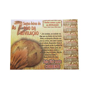 Cartela Pão da Revelação para Campanha de 7 Dias