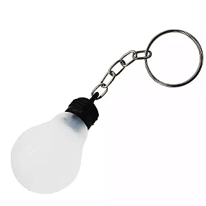 Chaveiro Lâmpada Porta Óleo em Plástico para Unção e Campanhas
