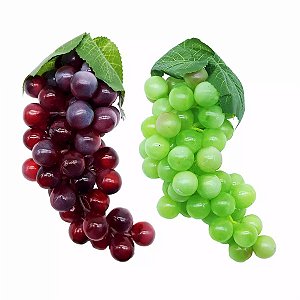 Uvas Artificiais para Mesa de Santa Ceia – Cacho Decorativo Realista para Altar e Igreja
