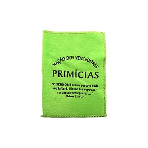 Saquitel de Veludo Nação dos Vencedores Primícias – Salmos 23:1-2