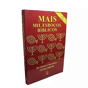Livro Mais Mil Esboços Bíblicos – Georg Brinke | 2ª Edição