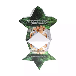 Envelope em Formato de Estrela para Família – Isaías 40:26
