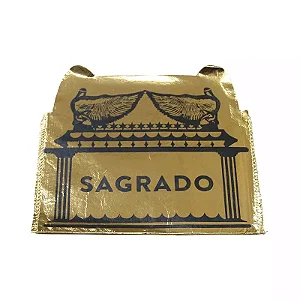 Saquitel Laminado Dourado Arca da Aliança – Sagrado | Festa das Primícias