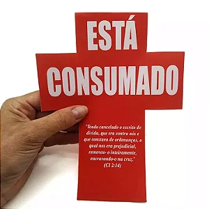 Envelope Cruz Está Consumado – Corte Especial para Campanhas