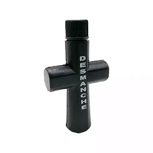Flaconete Cruz Porta Óleo Desmanche 50ml Grande