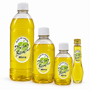 Óleo para Unção Divina Benção – Vários Tamanhos e Fragrâncias