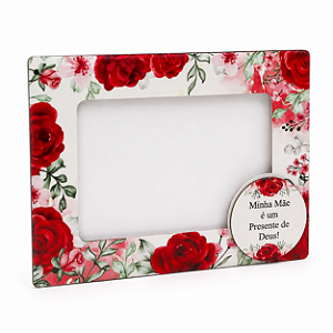 Porta-Retrato Minha Mãe é um Presente de Deus – Presente Cristão