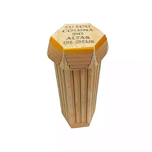 Caixa Eu Sou Coluna do Altar de Deus