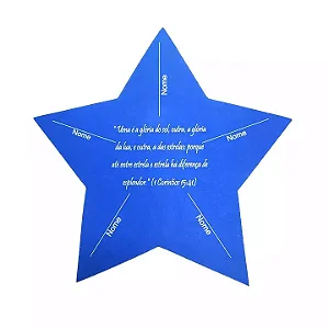 Estrela 1 Cor 15:41 Corte Especial