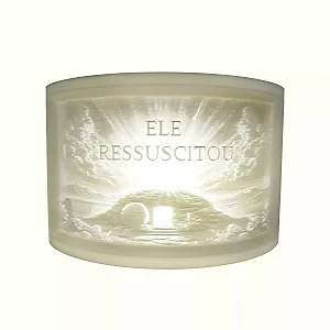 Litofania 3D Religiosa - Decoração Luminária Cristã