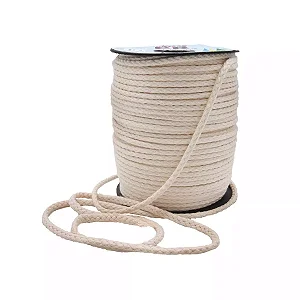 Barbante Cordão 5mm Algodão Cru