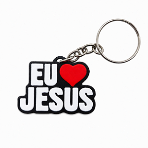 Chaveiro Eu Amo Jesus