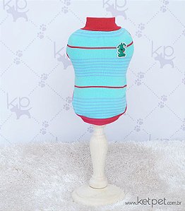 Camisa Básica Vermelha e Verde Vippies