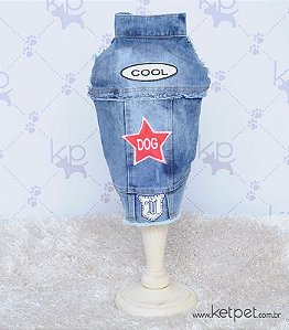 Colete Jeans Cool Dog Maristela