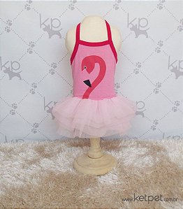 Vestido Flamingo Woof