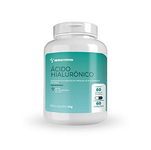 Ácido Hialurônico 150mg 60 cápsulas - New Nutrition