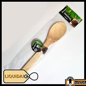 Colher de bambu para Impressão de Gravura RACHADA