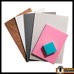 Combo Degustação de Matrizes para Gravura em Relevo (Xilogravura)