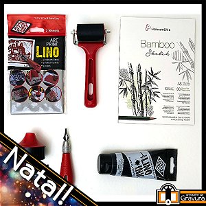 Combo para Linoleogravura Comece Já!
