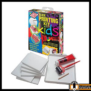 Essdee P6K4K Block Printing Kit for Kids