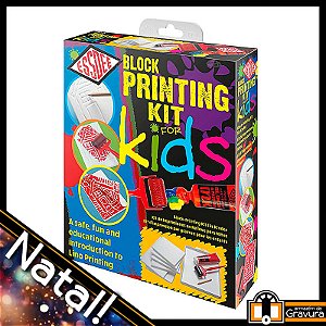 Combo Xilo Mirim EssDee - Kit para Crianças de Gravura em Relevo