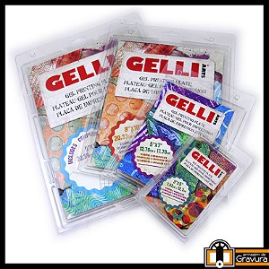 Gelli Plate (placa de gel) para Monotipia