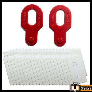 Fixadores e guias para Registro Ternes Burton
