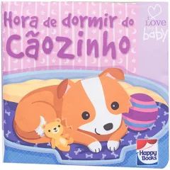 Livro De Pano - Hora De Dormir Cãozinho - Sensorial