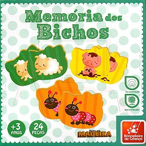 Jogo Da Memoria - Dos Bichos