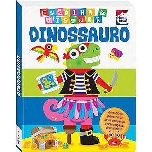 Livro - Escolha e Misture: Dinossauro