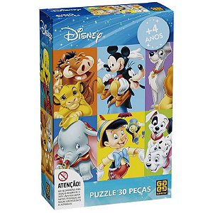 Quebra Cabeça - Gigante Disney - 48 Pçs - Grow - Pikoli Brinquedos  Educativos