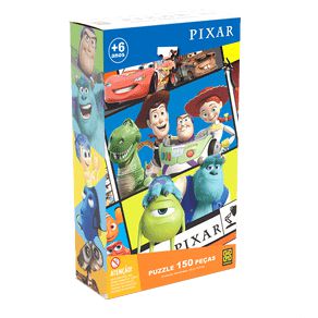 Quebra Cabeça - Pixar - 150 Pçs - Grow