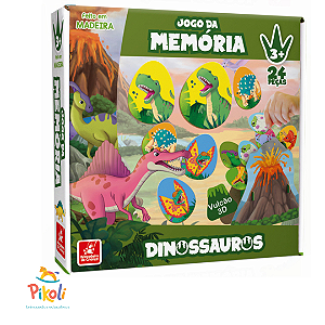 Jogo Da Memoria - Dos Bichos - Pikoli Brinquedos Educativos